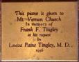 Photo of Henry Miller Concert Grand