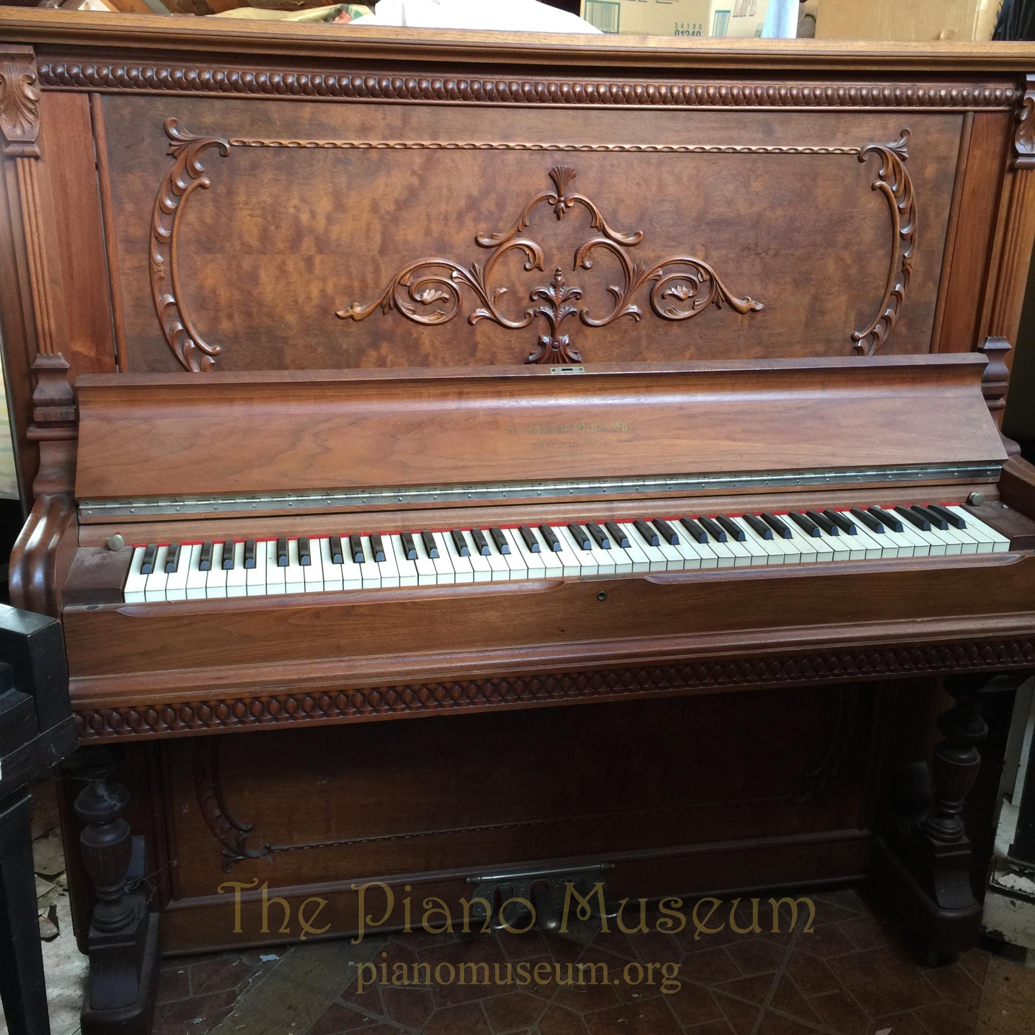 Stevens Piano shaped Organ The Piano Museum
